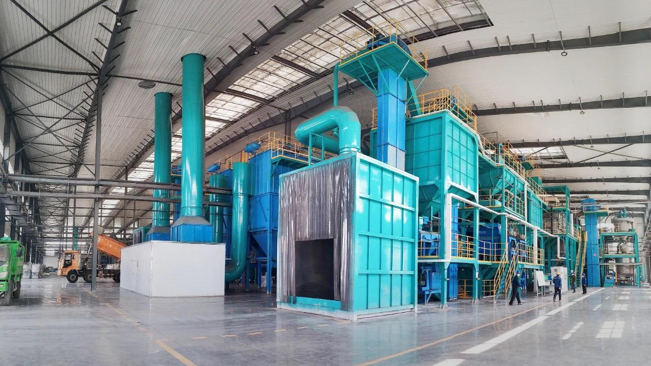 LANCO sand reclamation production line